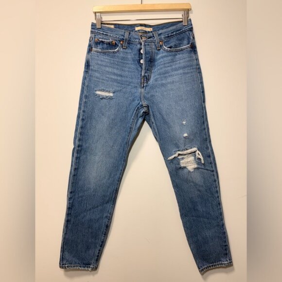 LEVI’S WEDGIE ICON FIT ANKLE WOMEN'S JEANS SIZE 28 - Picture 3 of 12